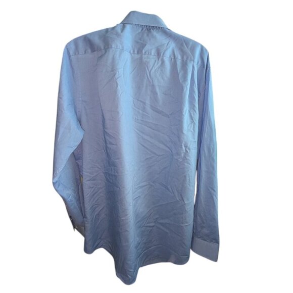 *3 FOR $9* Croft & Barrow Essentials Solid Long Sleeve Button Dress Shirt 16 1/2 - Picture 2 of 2